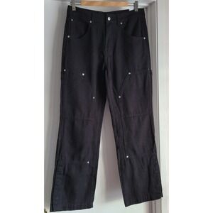 SUMWON Men's‎ Jeans Black Cotton Straight Denim Pants New with Tags Urban